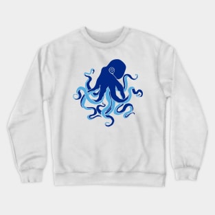 Deep octopus Crewneck Sweatshirt